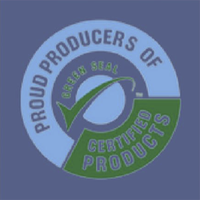 Proud Producers of Green Seal Certified Products
