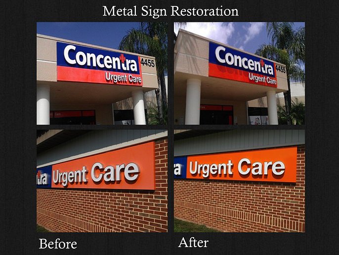 Sign Cleaning